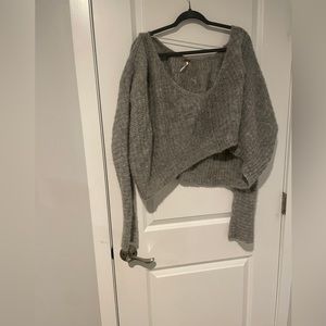Free People crop sweater